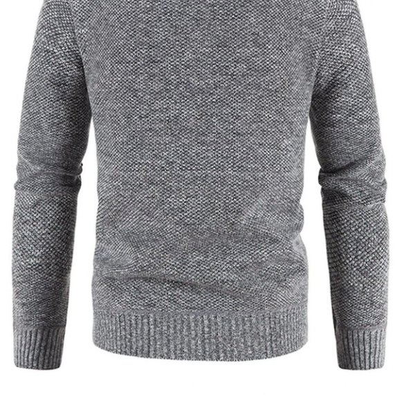 Grey Mens Coat - Picture 4 of 6